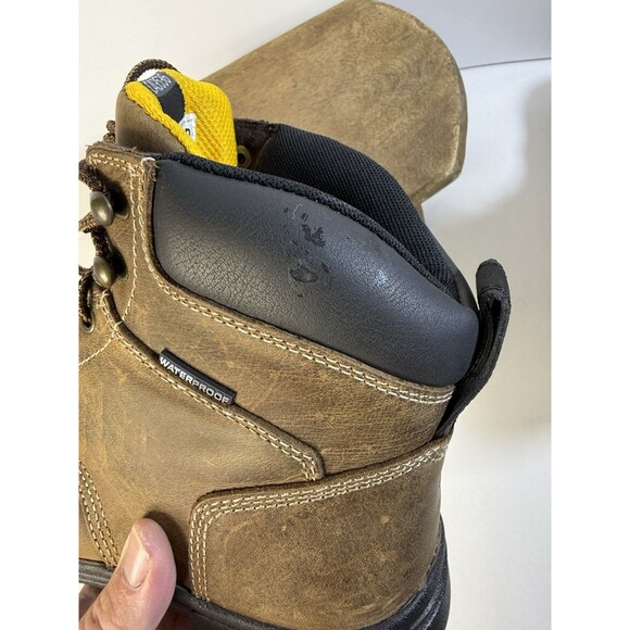 Carolina Waterproof Non Metallic Toe Work Boots CA3536 Men's Brown Size 9 D - Picture 11 of 13